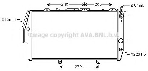 Imagine Radiator, racire motor PRASCO AI2020