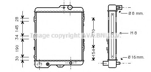 Imagine Radiator, racire motor PRASCO AI2030