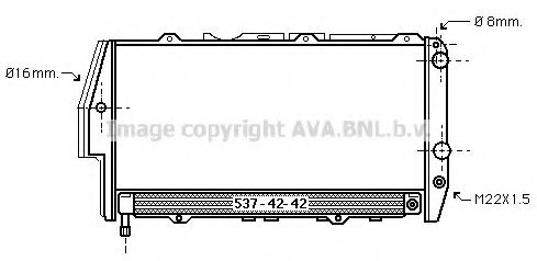 Imagine Radiator, racire motor PRASCO AI2049