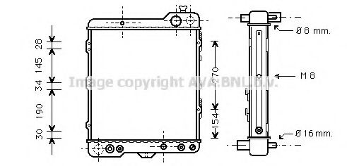 Imagine Radiator, racire motor PRASCO AI2060