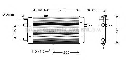 Imagine Radiator, racire motor PRASCO AI2063