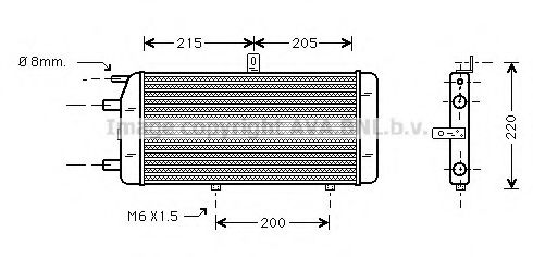 Imagine Radiator, racire motor PRASCO AI2067