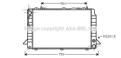 Imagine Radiator, racire motor PRASCO AI2085