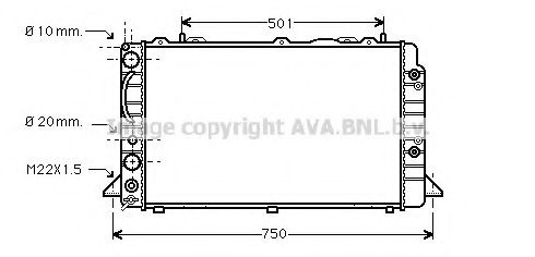 Imagine Radiator, racire motor PRASCO AI2090