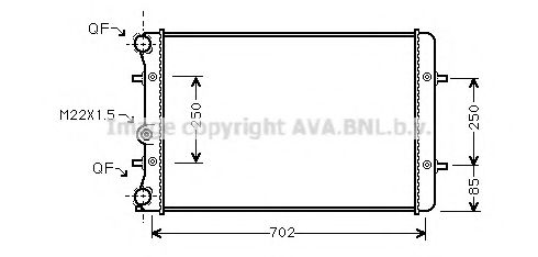 Imagine Radiator, racire motor PRASCO AI2155