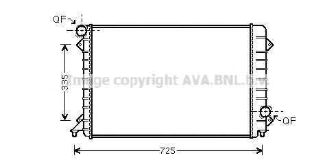 Imagine Radiator, racire motor PRASCO AI2196