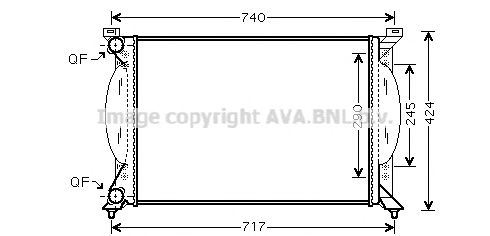 Imagine Radiator, racire motor PRASCO AI2201