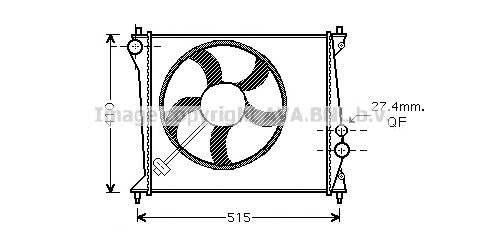 Imagine Radiator, racire motor PRASCO AI2213