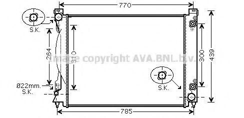 Imagine Radiator, racire motor PRASCO AI2231