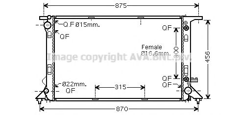 Imagine Radiator, racire motor PRASCO AI2291