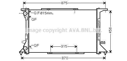 Imagine Radiator, racire motor PRASCO AI2306