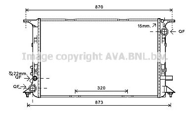 Imagine Radiator, racire motor PRASCO AI2328