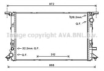 Imagine Radiator, racire motor PRASCO AI2363