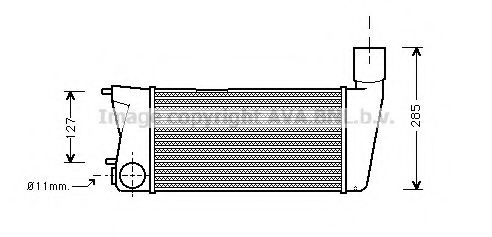 Imagine Intercooler, compresor PRASCO AI4068