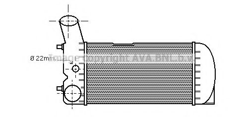 Imagine Intercooler, compresor PRASCO AI4073