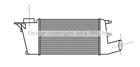 Imagine Intercooler, compresor PRASCO AI4076