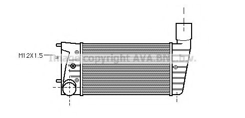 Imagine Intercooler, compresor PRASCO AI4134