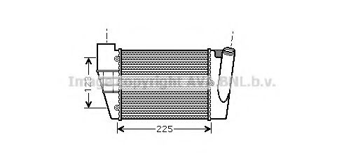 Imagine Intercooler, compresor PRASCO AI4251