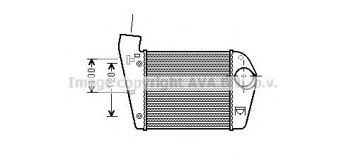 Imagine Intercooler, compresor PRASCO AI4308