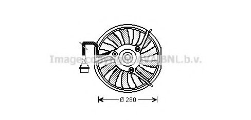 Imagine Ventilator, radiator PRASCO AI7511