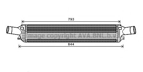 Imagine Intercooler, compresor PRASCO AIA4319