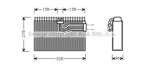 Imagine evaporator,aer conditionat PRASCO AIV010