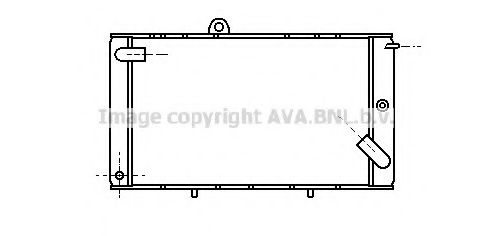 Imagine Radiator, racire motor PRASCO AL2013