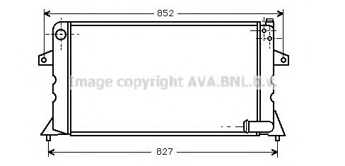 Imagine Radiator, racire motor PRASCO AU2031