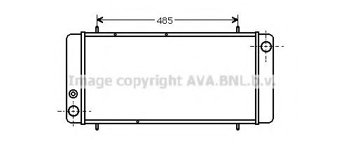 Imagine Radiator, racire motor PRASCO AU2040