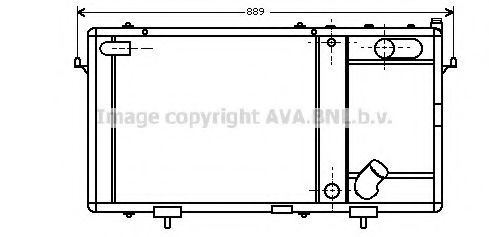 Imagine Radiator, racire motor PRASCO AU2047