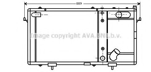 Imagine Radiator, racire motor PRASCO AU2048