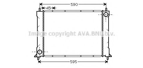 Imagine Radiator, racire motor PRASCO AU2069