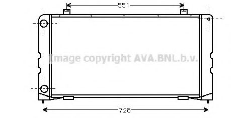 Imagine Radiator, racire motor PRASCO AU2091