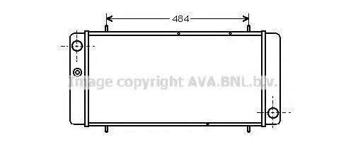 Imagine Radiator, racire motor PRASCO AU2098