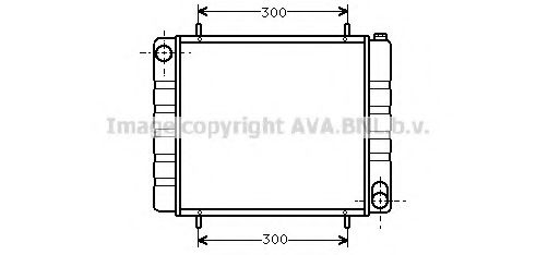 Imagine Radiator, racire motor PRASCO AU2103