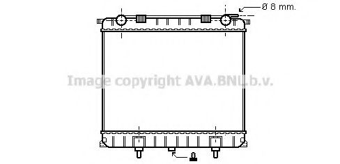 Imagine Radiator, racire motor PRASCO AU2125