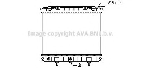 Imagine Radiator, racire motor PRASCO AU2132