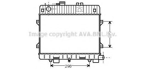 Imagine Radiator, racire motor PRASCO BW2032