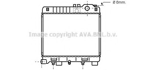 Imagine Radiator, racire motor PRASCO BW2034