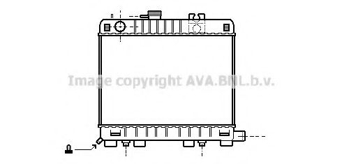 Imagine Radiator, racire motor PRASCO BW2042