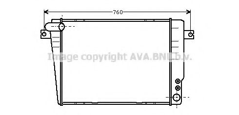 Imagine Radiator, racire motor PRASCO BW2069