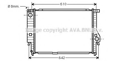 Imagine Radiator, racire motor PRASCO BW2132