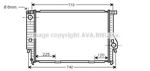 Imagine Radiator, racire motor PRASCO BW2159