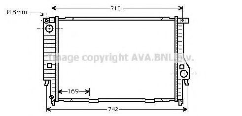 Imagine Radiator, racire motor PRASCO BW2194