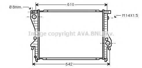 Imagine Radiator, racire motor PRASCO BW2222