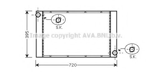 Imagine Radiator, racire motor PRASCO BW2287