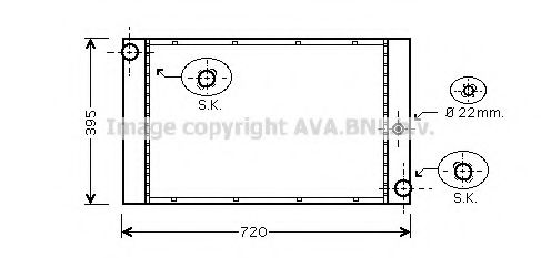 Imagine Radiator, racire motor PRASCO BW2337