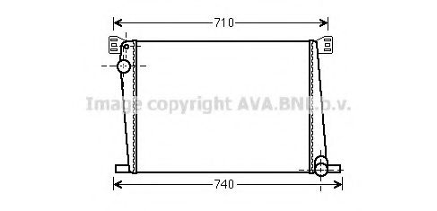 Imagine Radiator, racire motor PRASCO BW2356