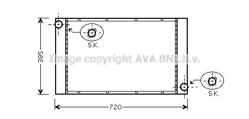 Imagine Radiator, racire motor PRASCO BW2373