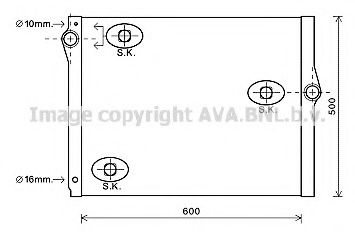 Imagine Radiator, racire motor PRASCO BW2420